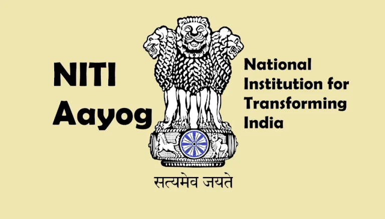 NITI Aayog Logo and Intro